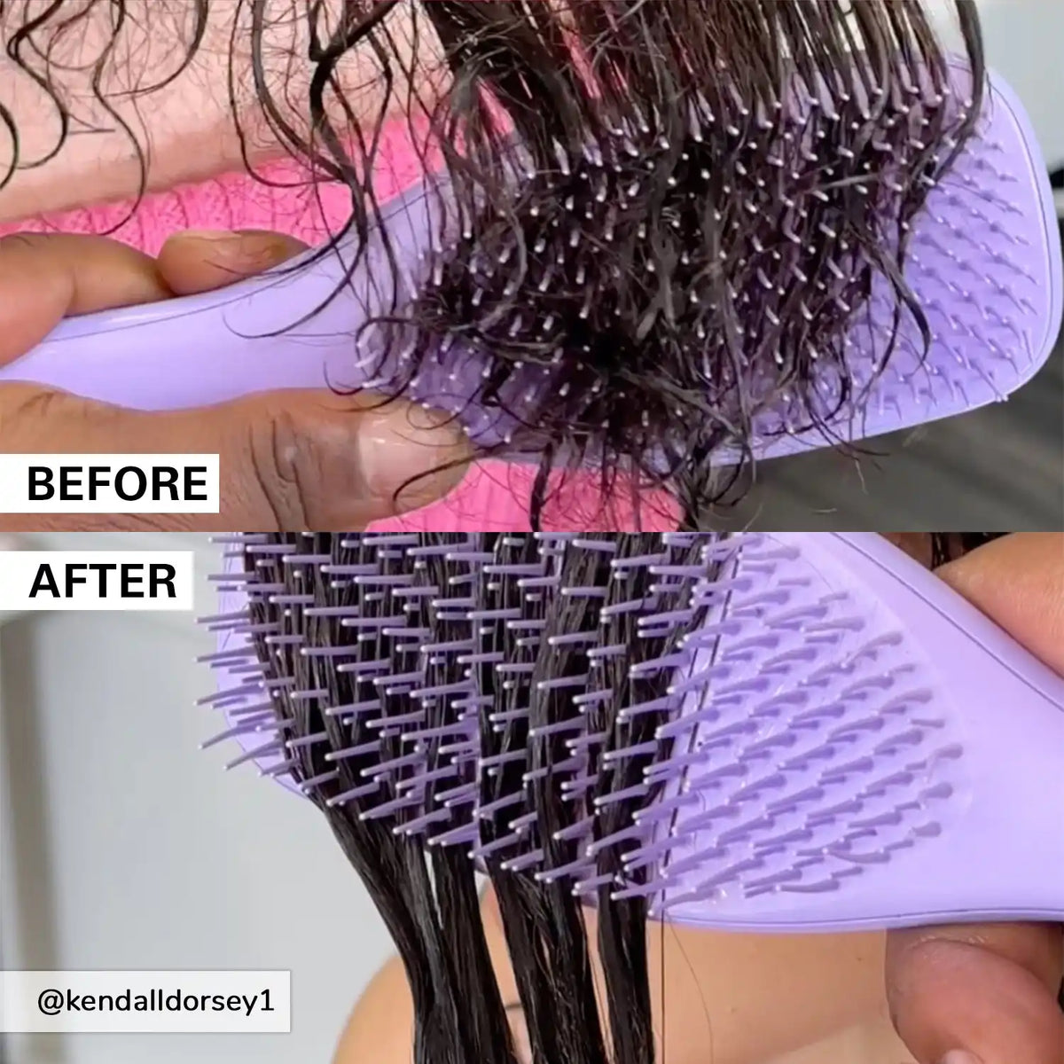 Snag-Free Pre-Shampoo Detangler For Curly Hair